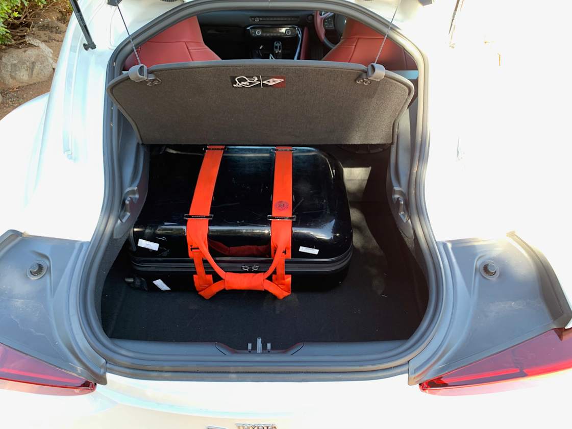 Toyota Supra boot space